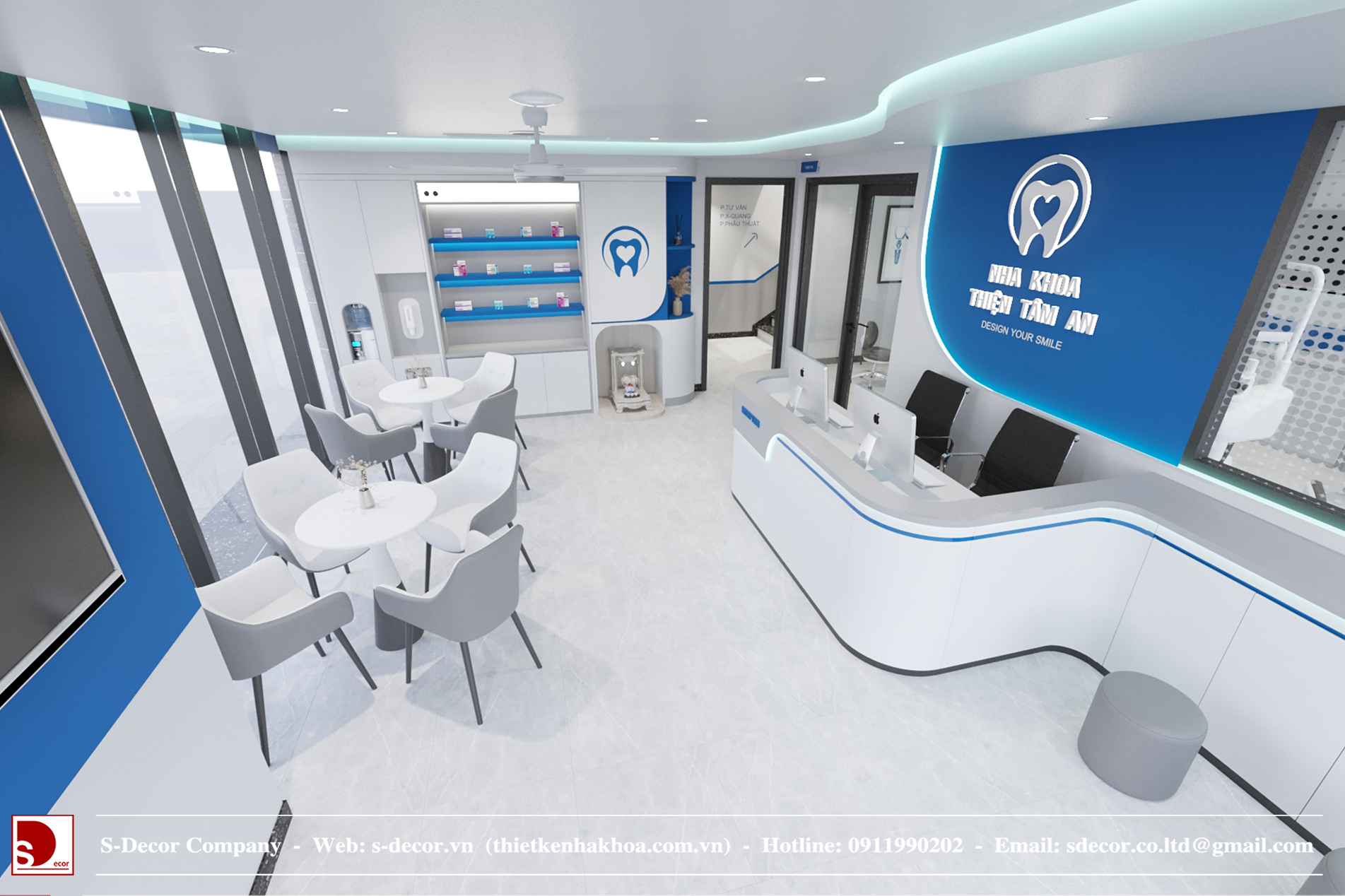 THIẾT KẾ NHA KHOA THIỆN TÂM AN