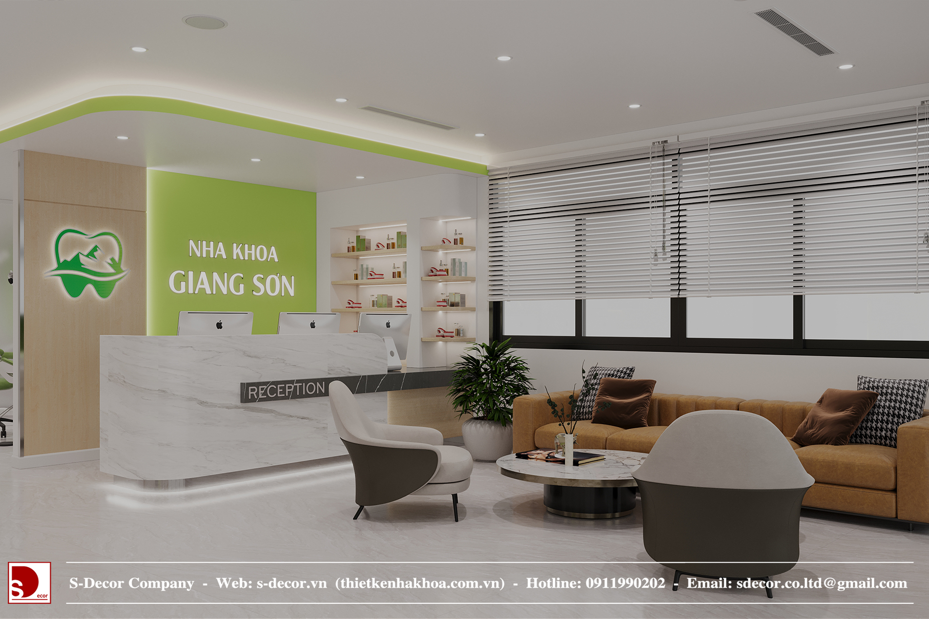 THIẾT KẾ NHA KHOA GIANG SƠN